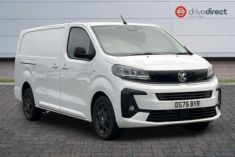 New Vauxhall Vivaro S 120 HP (88 kW) 2025 White MPV