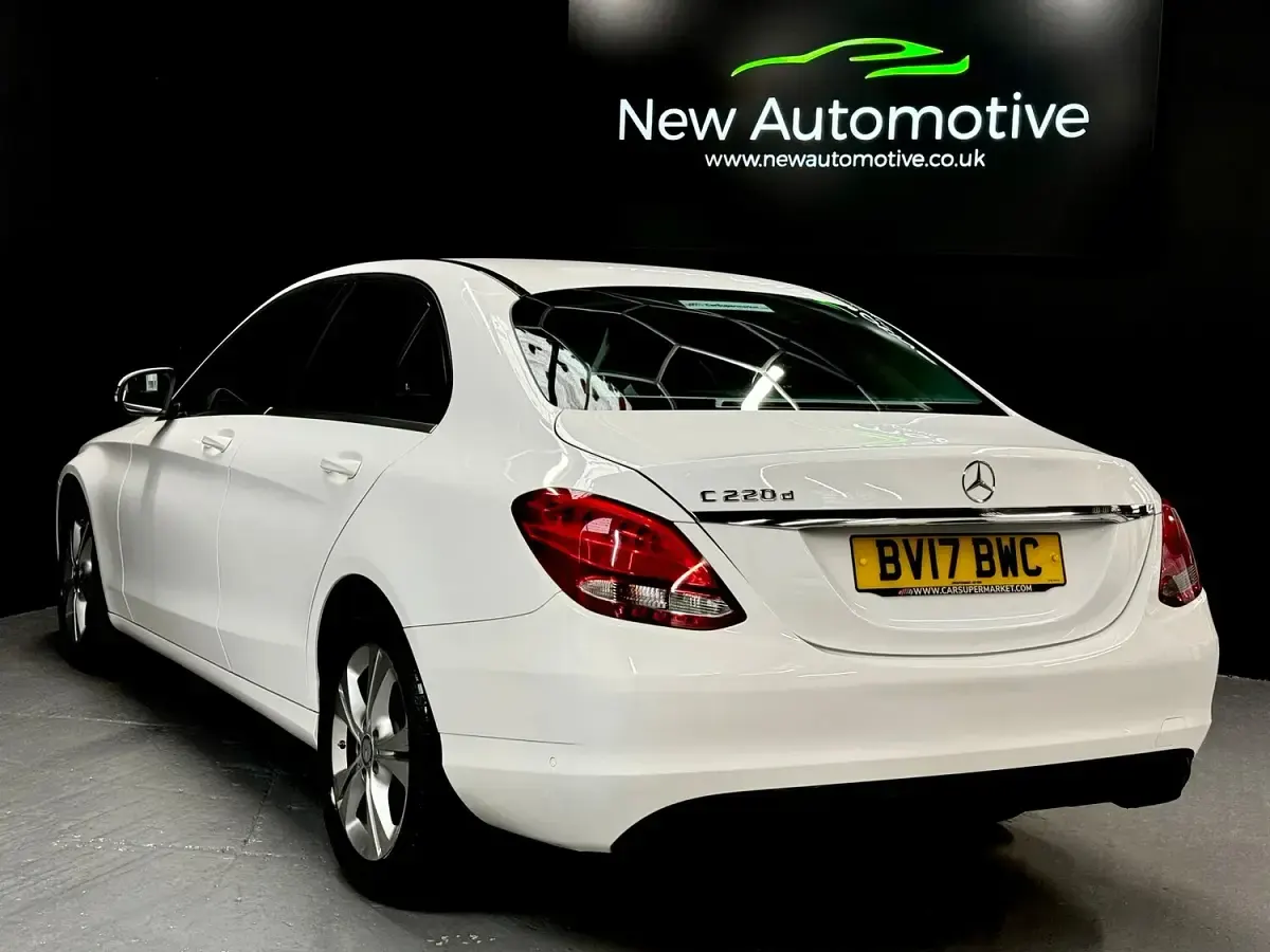 Used Mercedes C220 Executive 2017 White Sedan