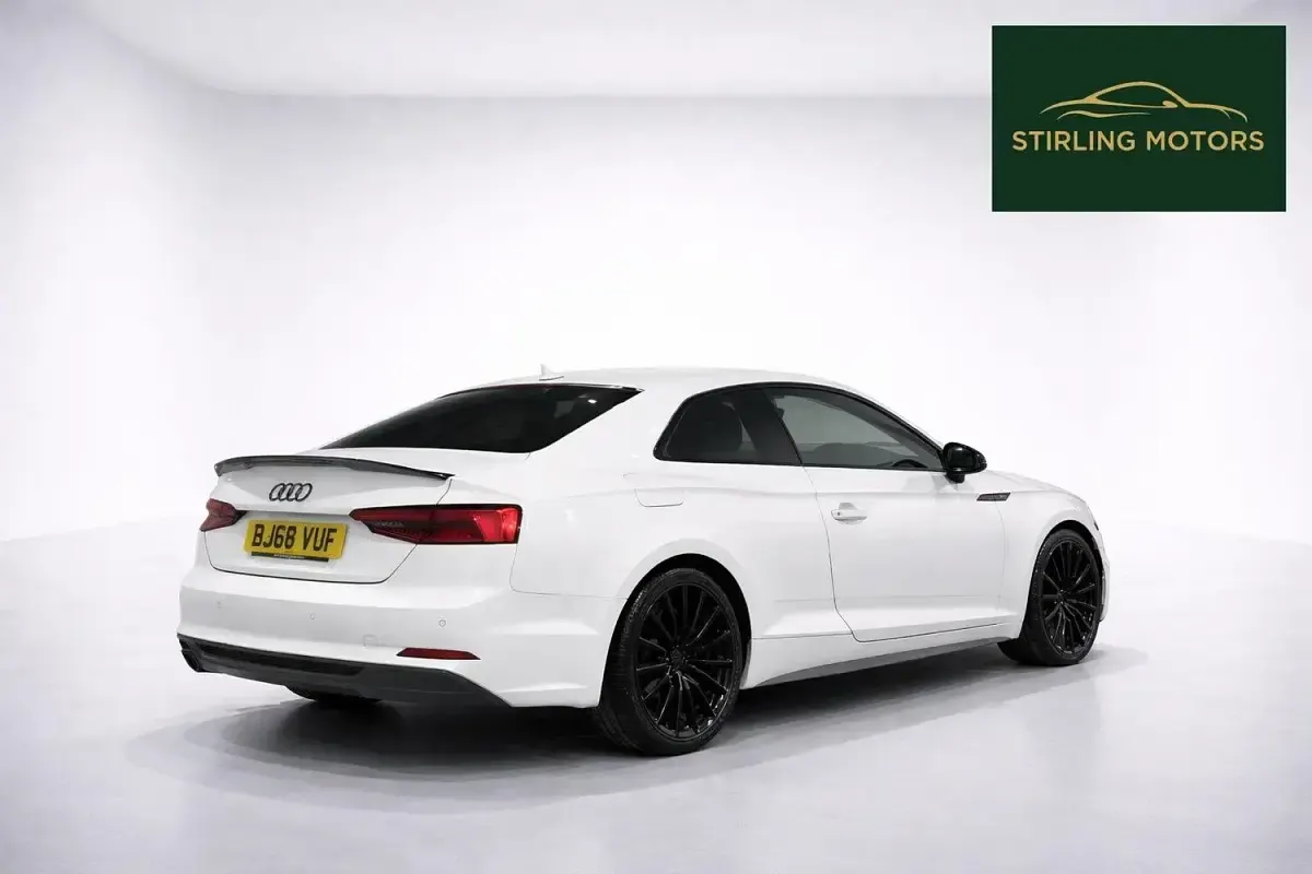 Used Audi A5 S-Line 2017 White Coupe