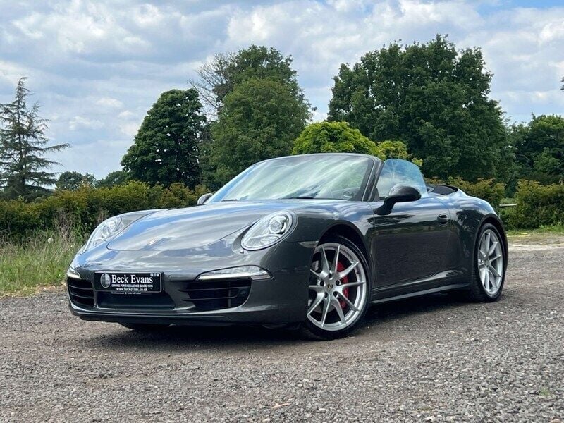 Grey Used 2013 Porsche 911 Carrera 4S Cabriolet Cabriolet | £49,000 - Image 1/3