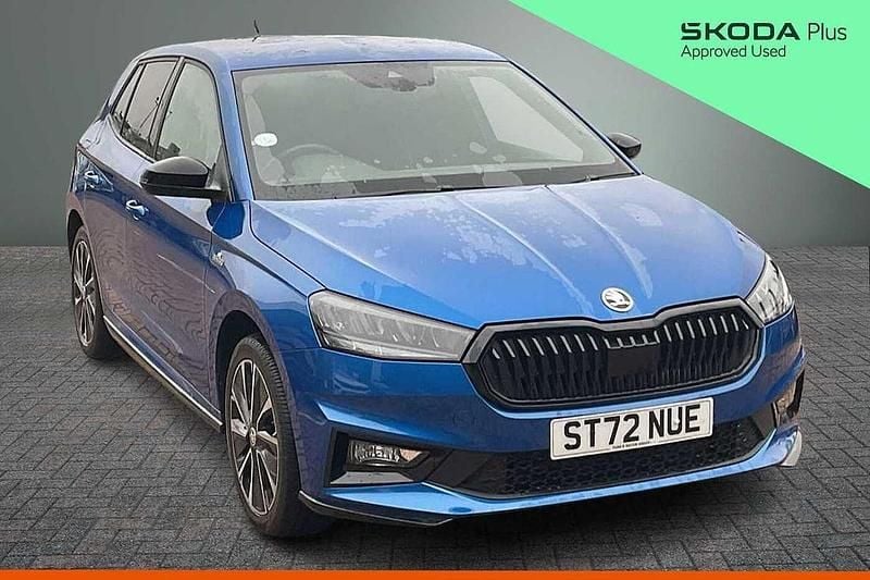 Race blue metallic Used 2022 Skoda 110 R Monte Carlo Hatchback | £14,995 (Fair price) - Image 1/4