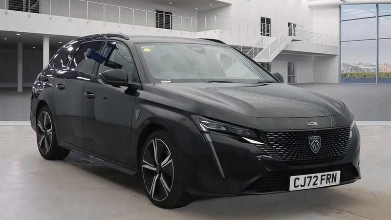Used Peugeot 308 SW GT 130 HP (95 kW) 2023 Black Estate