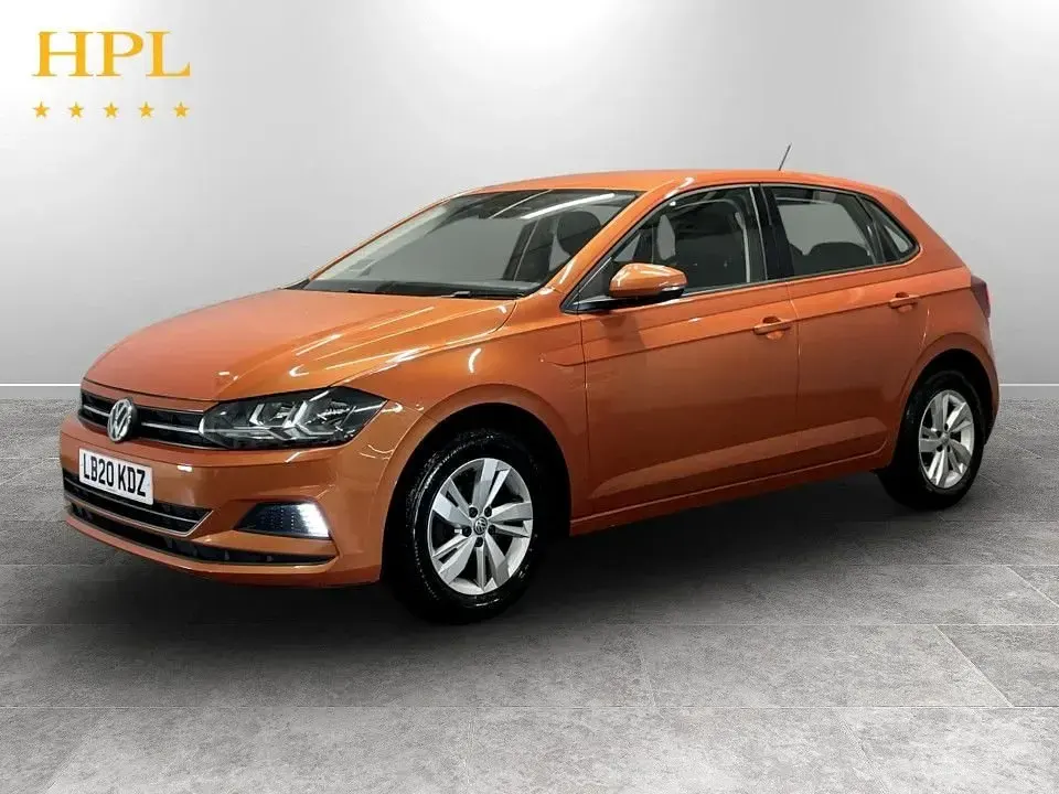 Used VW Polo SE 80 HP (58 kW) 2020 Orange Hatchback