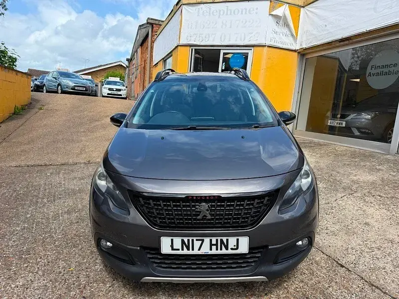 Begagnad Peugeot 2008 GT-line 2017 Grå SUV