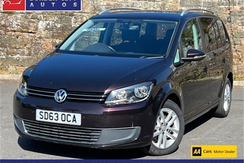 Purple Used 2013 VW Touran SE MPV | £6,995 (Fair price) - Image 1/4