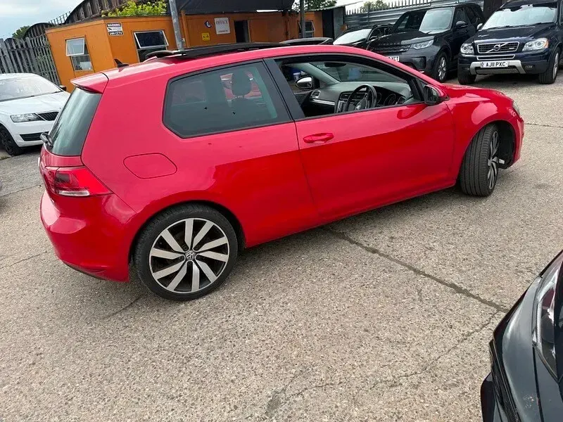 Used VW Golf VII GT 2017 Red Hatchback