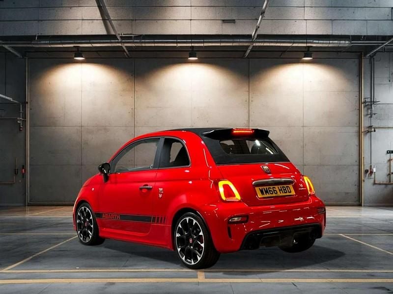 Used Abarth 595C Competizione 2016 Red Cabriolet