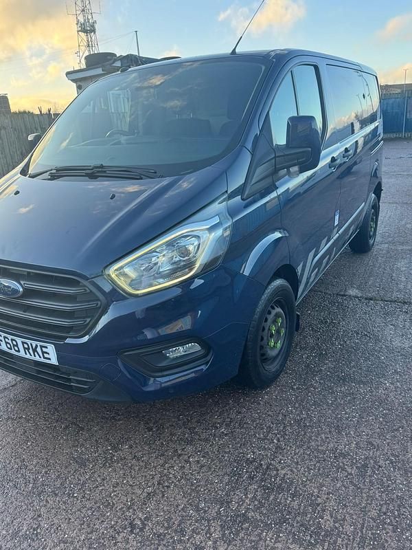 Used Ford Transit Custom Trend 130 HP (95 kW) 2018 Blue Van
