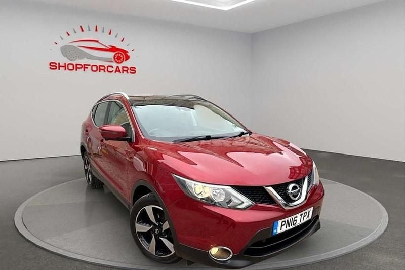 Red Used 2016 Nissan Qashqai N-TEC SUV | £7,895 (Good price) - Image 1/1
