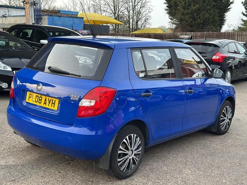 Used Skoda Fabia 2008 Blue Hatchback