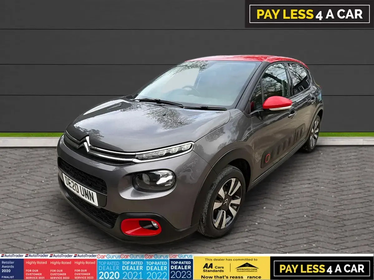 Used Citroën C3 Flair 81 HP (59 kW) 2020 Grey Hatchback