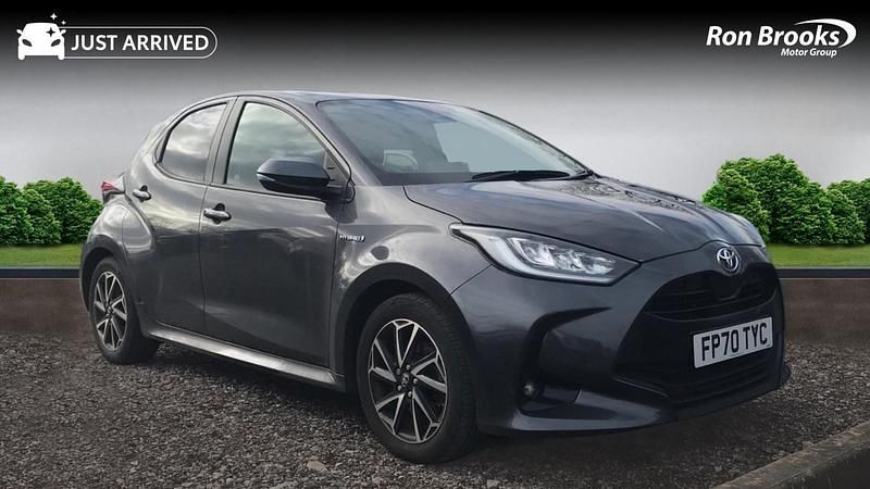 Used Toyota Yaris Hybrid Design 2020 Grey Hatchback