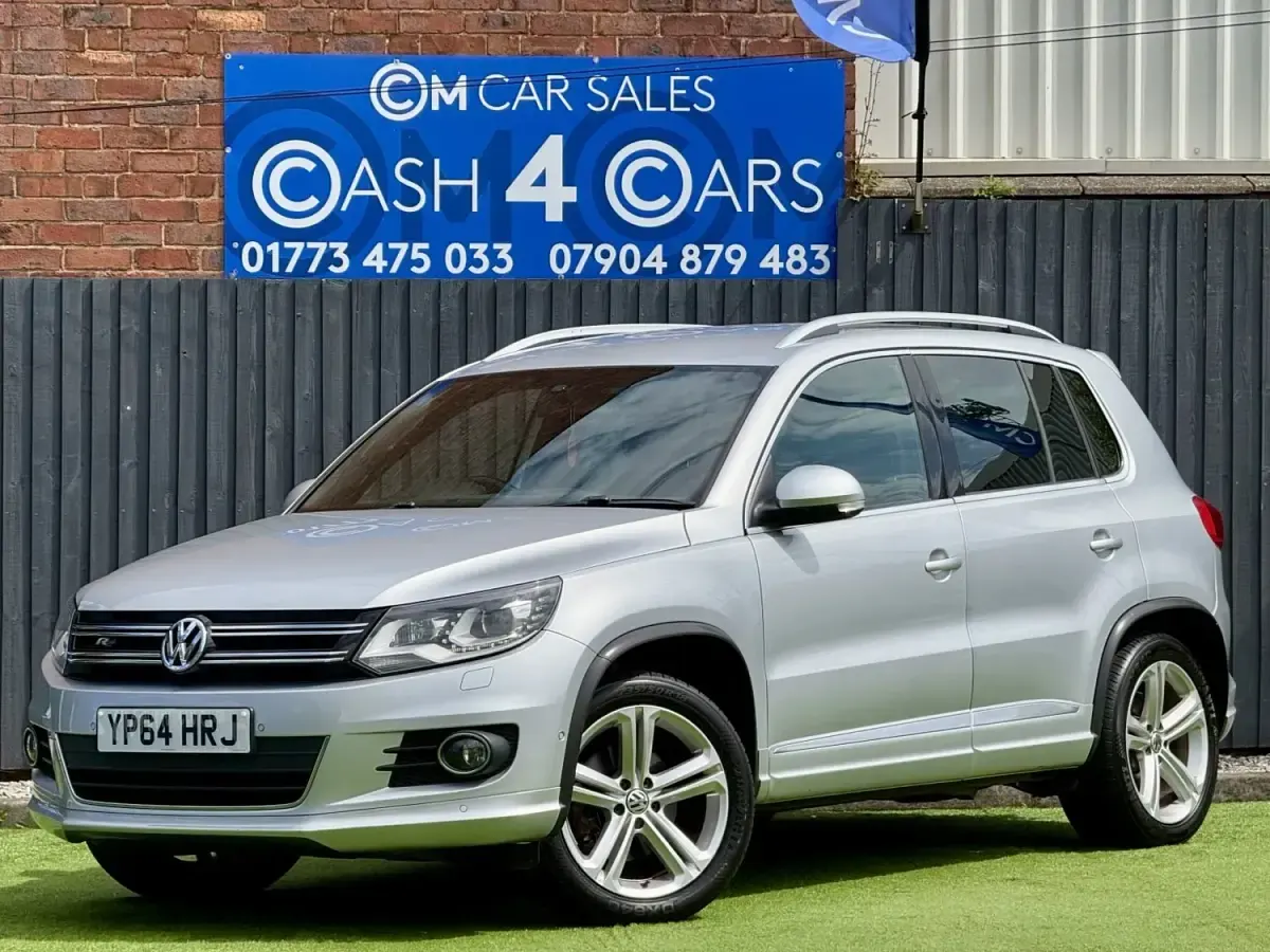 Second-hand VW Tiguan R-line 2014 Argintiu SUV