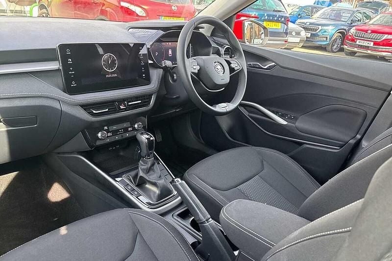 Used Skoda Fabia SE L 85 HP (62 kW) 2024 Velvet red metallic Hatchback