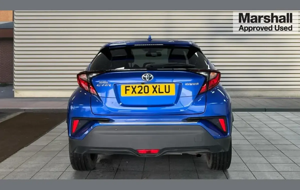 Usado Toyota C-HR Design 122 CV (89 kW) 2020 Azul SUV
