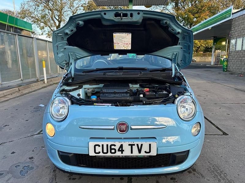 Used Fiat 500 Pop 69 HP (50 kW) 2015 Blue Hatchback
