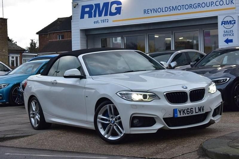 Used BMW 220 M Sport 184 HP (135 kW) 2017 White Cabriolet