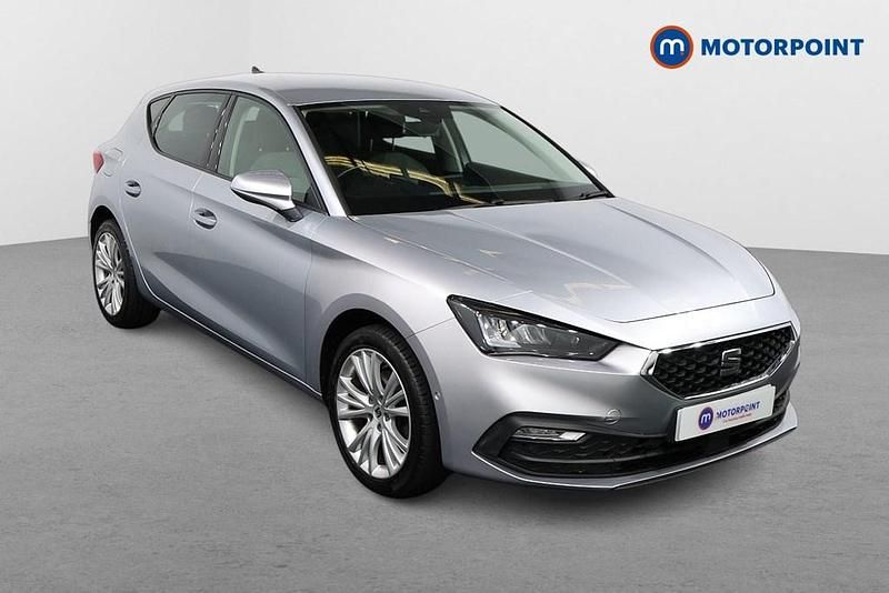 Silver Used 2021 Seat Leon SE Dynamic Hatchback | £13,499 (Fair price) - Image 1/4