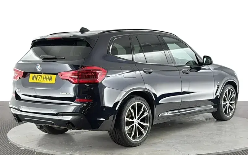 Used BMW X3 M Sport 286 HP (210 kW) 2021 Black SUV