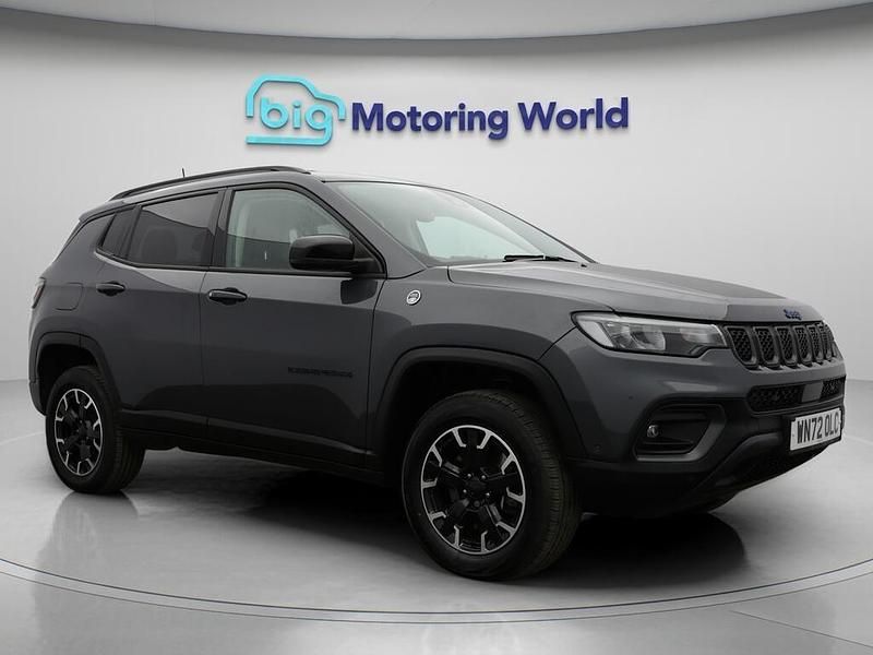 Grey Used 2022 Jeep Compass Trailhawk SUV | £16,400 (Fair price) - Image 1/4