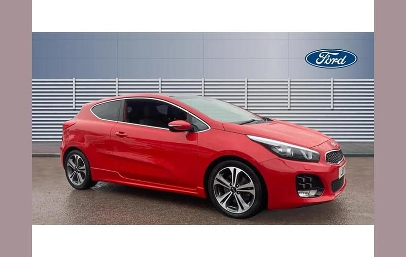 Used Kia ProCeed GT-Line S 118 HP (86 kW) 2017 Red Hatchback