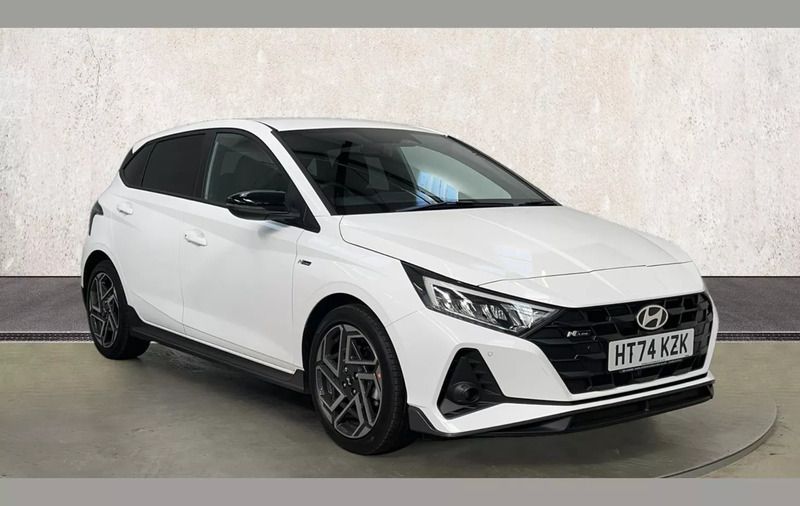 White Used 2024 Hyundai i20 N Line Hatchback | £17,998 (Fair price) - Image 1/4
