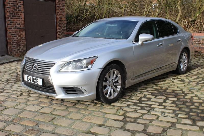 Silver Used 2013 Lexus LS460 Luxury Line Sedan | £14,999 - Image 1/4