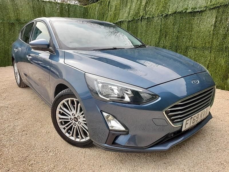 Used Ford Focus Titanium X 125 HP (91 kW) 2020 Blue Hatchback