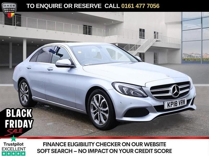 Silver Used 2018 Mercedes C220 Sedan | £12,440 (Super price) - Image 1/3