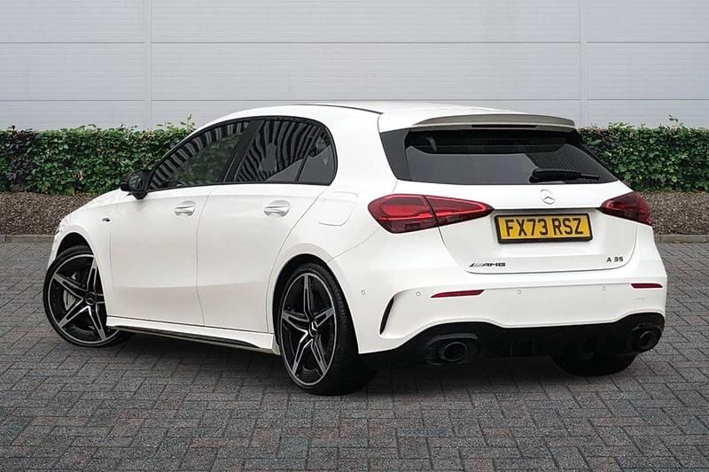 Used Mercedes A35 AMG Premium 2023 White Hatchback