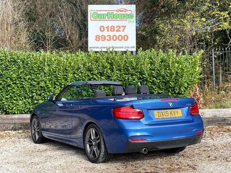 Used BMW 218 M Sport 2019 Blue Cabriolet