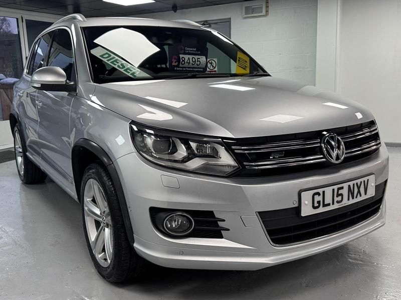 Used VW Tiguan R-line 2015 Silver SUV