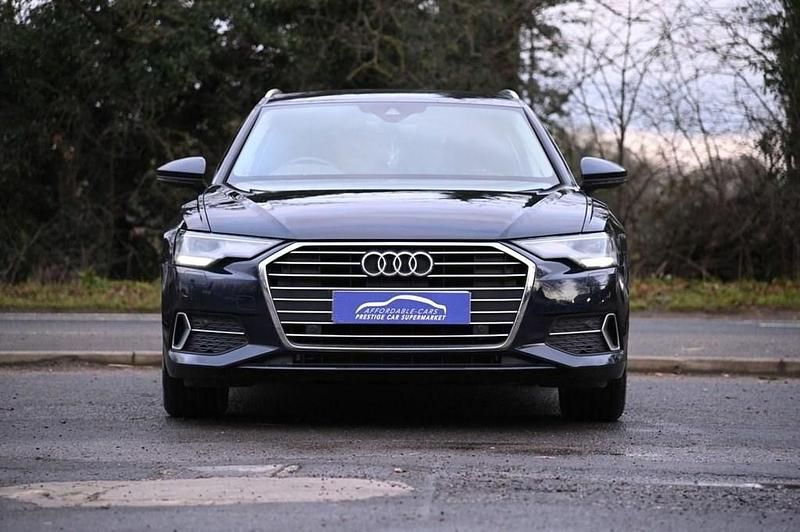 Used Audi A6 Sport 204 HP (150 kW) 2019 Blue Estate