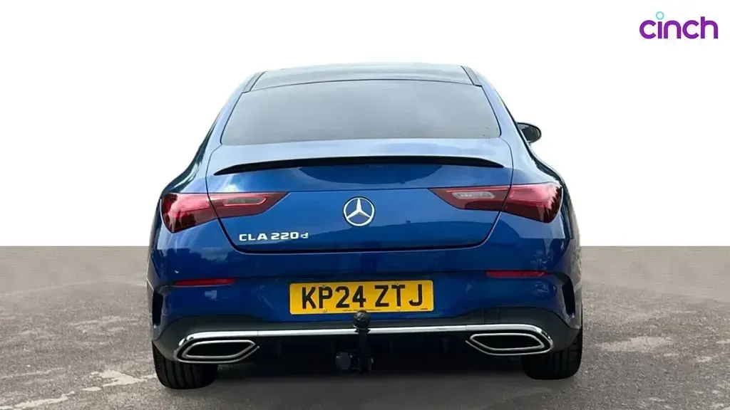 Used Mercedes CLA220 AMG Line Premium 190 HP (139 kW) 2024 Blue Coupe