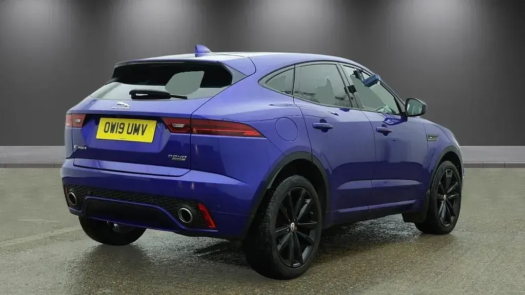 Used Jaguar E-Pace R-Dynamic 240 HP (176 kW) 2019 Blue SUV