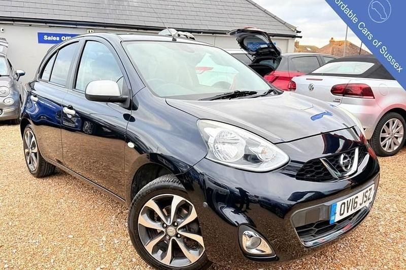 Black Used 2016 Nissan Micra N-TEC Hatchback | £6,495 (Fair price) - Image 1/1