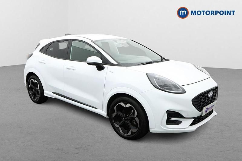 White Used 2025 Ford Puma ST-Line X Hatchback | £21,649 - Image 1/4