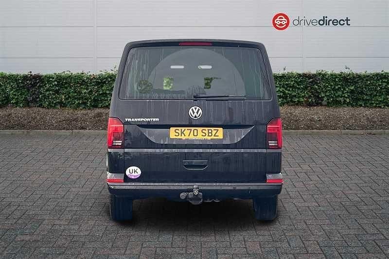 Used VW Transporter SE 150 HP (110 kW) 2020 Black Van