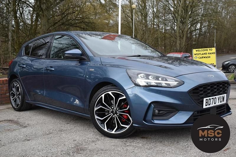 Used Ford Focus ST-Line X 2020 Blue Hatchback
