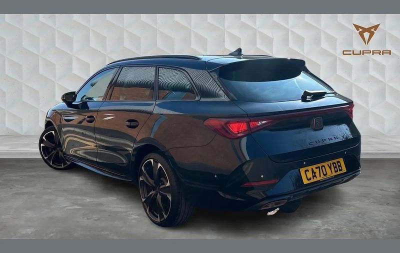 Used Seat Leon ST CUPRA 241 HP (177 kW) 2020 Black Estate