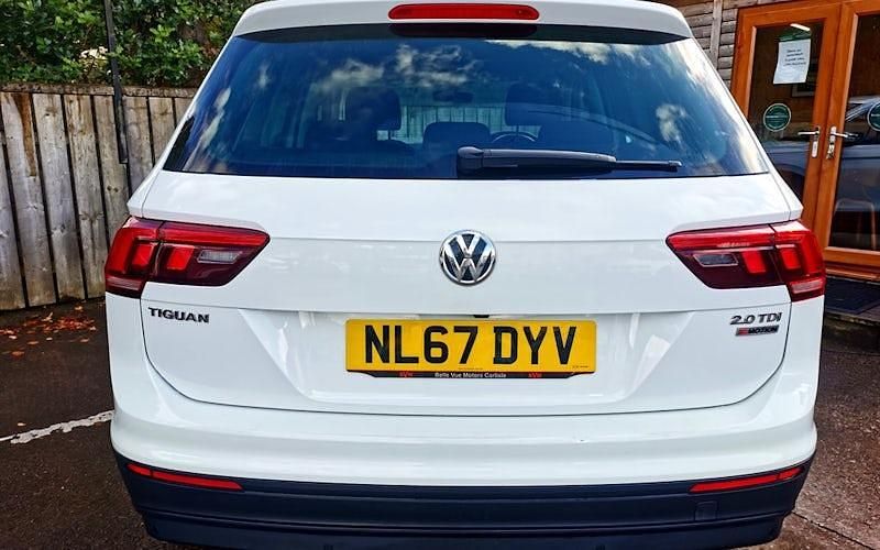 Używany VW Tiguan SE 150 KM (110 kW) 2017 Biały SUV