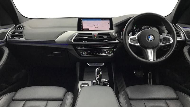 Used BMW X3 M Sport 181 HP (133 kW) 2019 Blue SUV