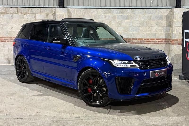 Used Land Rover Range Rover Sport SVR 575 HP (422 kW) 2020 Black SUV
