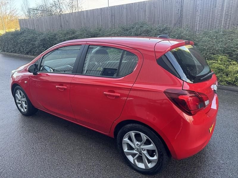 Used Vauxhall Corsa 90 HP (66 kW) 2019 Red Hatchback