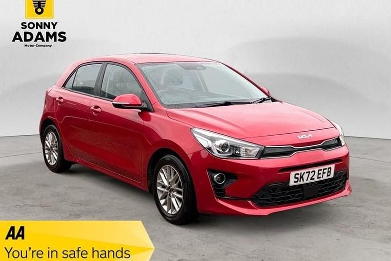 Used Kia Rio 83 HP (61 kW) 2022 Red Hatchback
