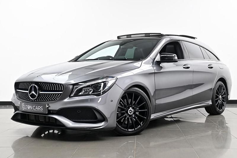 Grey Used 2018 Mercedes CLA220 AMG line Sedan | £16,990 - Image 1/4