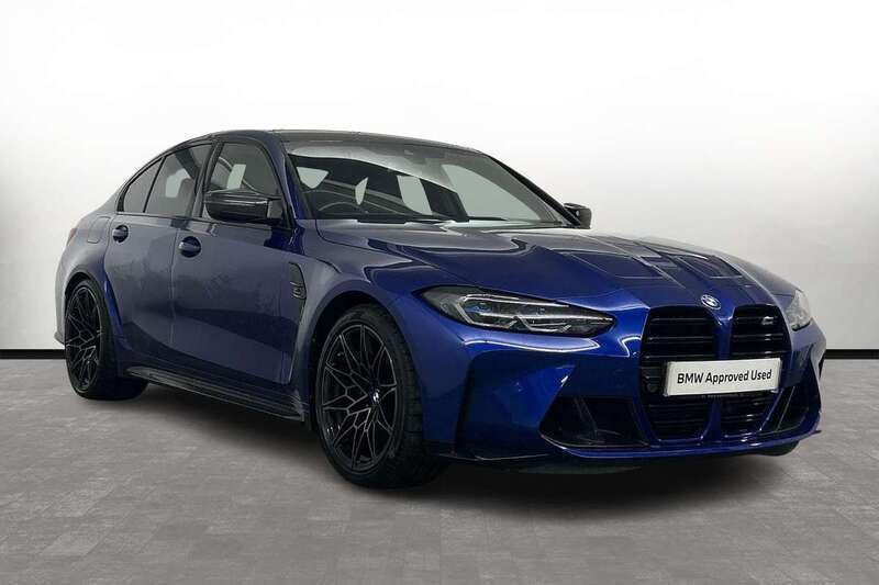 Blue Used 2022 BMW M3 Competition Edition Sedan | £69,000 (Expensive) - Image 1/3