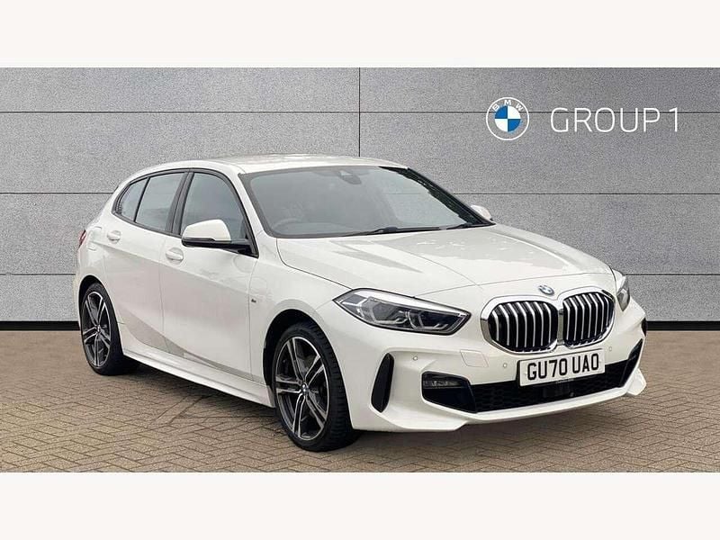 White Used 2020 BMW 118 M Sport Hatchback | £16,695 (Good price) - Image 1/4