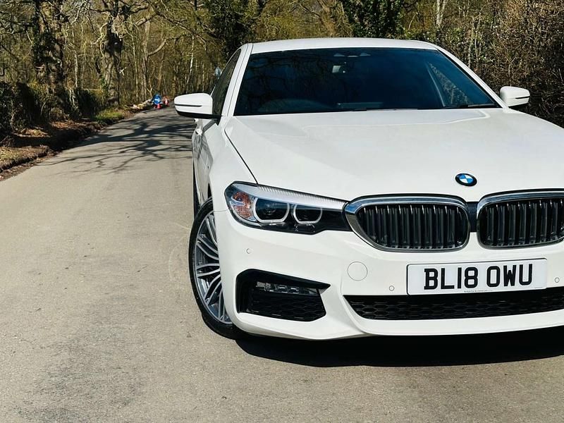 Used BMW 530 M Sport 2018 White Sedan