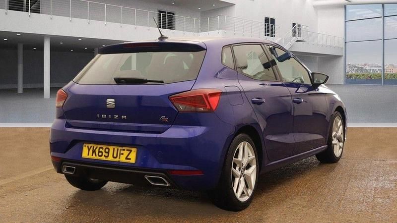 Used Seat Ibiza FR 95 HP (69 kW) 2019 Blue Hatchback